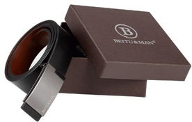 貝圖 男士商務休閑 牛皮腰帶