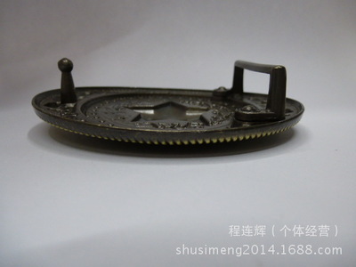 【廠家直銷 五角星板扣 鋅合金皮帶扣 時尚美觀】價格,廠家,圖片,其他箱包服裝配件,程連輝(個體經營)-